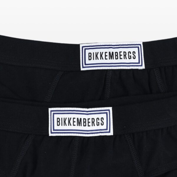 slip gaće u sportskom stilu 2xPack, crni