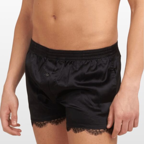 svilene bokserice sa čipkom