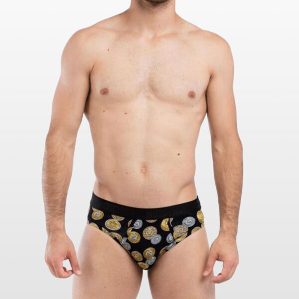 Moschino slip gaće sa printom kovanica