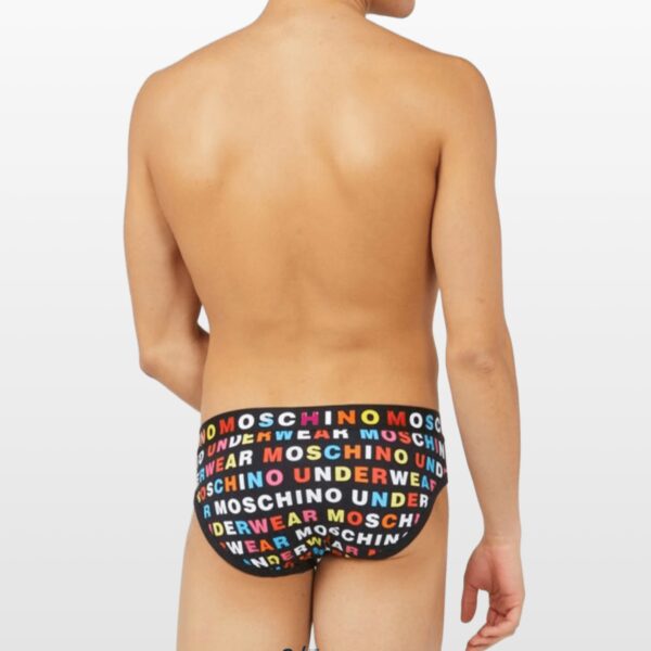 slip gaće sa višebojnim logo