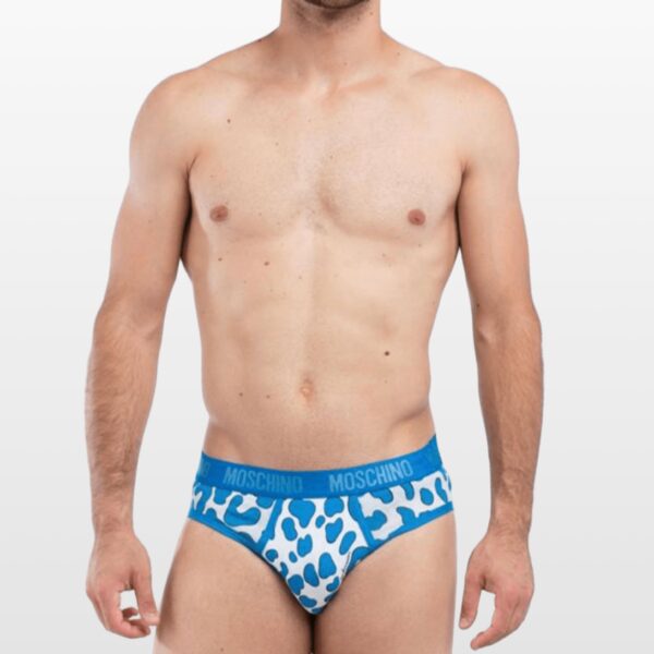 slip gaće sa dezenom, svetloplavi