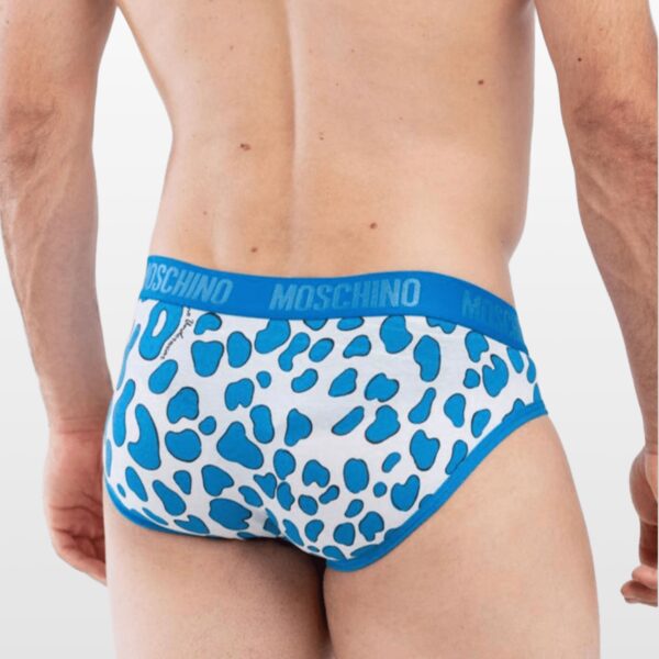 slip gaće sa dezenom, svetloplavi